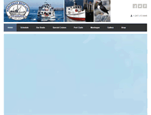 Tablet Screenshot of monheganboat.com
